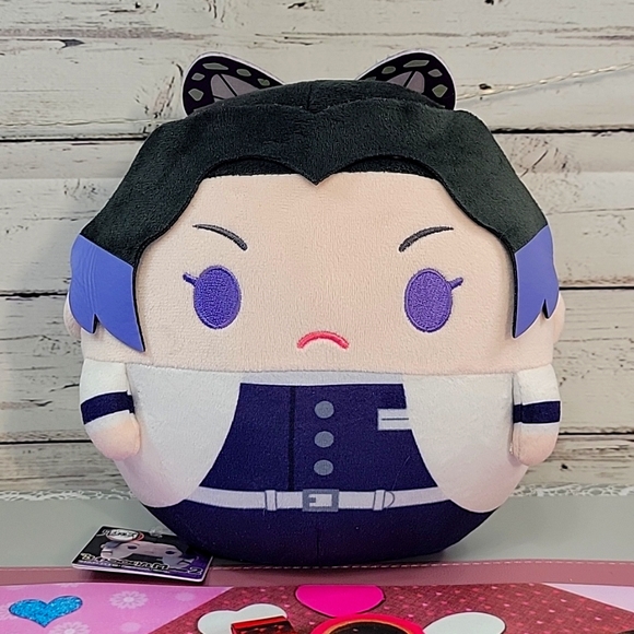 Kocho Shinobu FuwaKororin Big 2 Demon Slayer Plush NWT ( 20cm tall ) - Picture 1 of 5